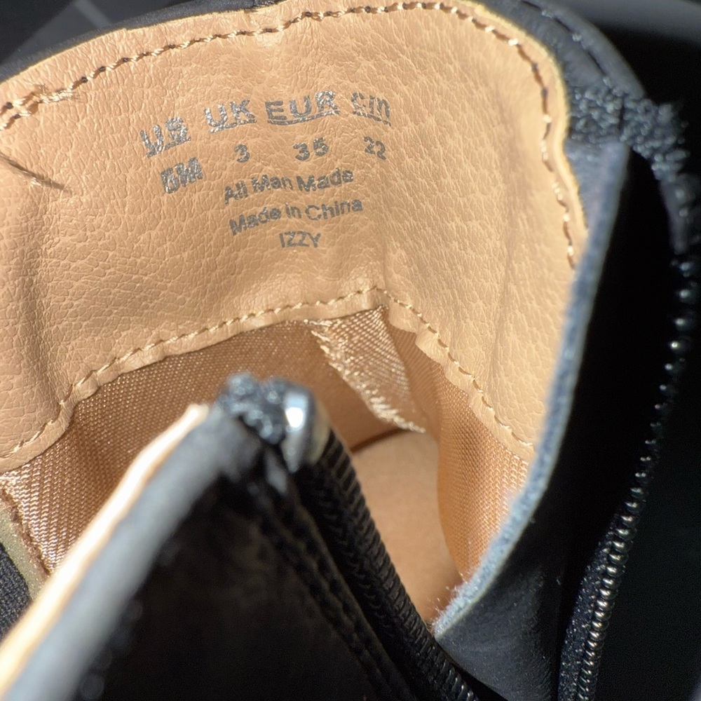 LifeStride Velocity Izzy Womens 5M Black Ankle Booties Memory Foam Comfort Wedge - Picture 7 of 8